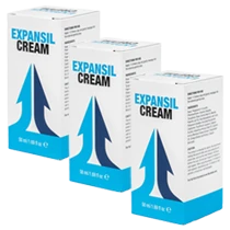 Lot de 3 flacons Expansil Cream