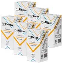 Pack de six bouteilles de ProFlexen, l'offre la plus avantageuse