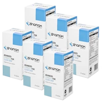 Ensemble de six flacons de Zinamax, illustrant l'offre optimale