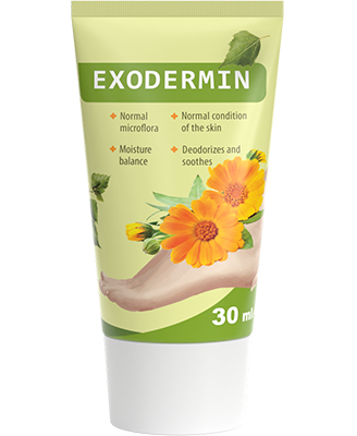Image principale de la crème Exodermin, un remède naturel contre le psoriasis.