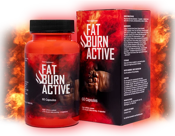 Fat Burn Active – Gélules thermogéniques pour la combustion des graisses