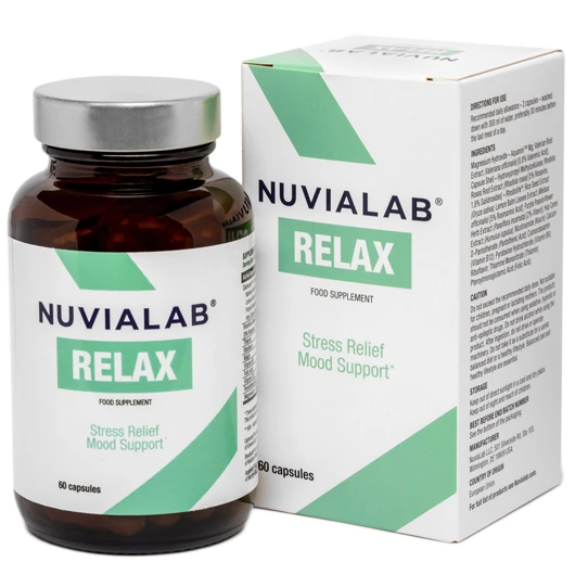 Présentation du produit NuviaLab Relax pour le bien-être