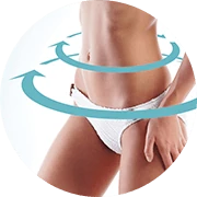 Illustration de la perte de centimètres de tour de taille