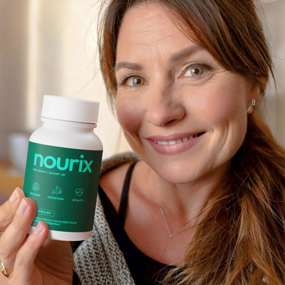 Bouteille de complément alimentaire Nourix